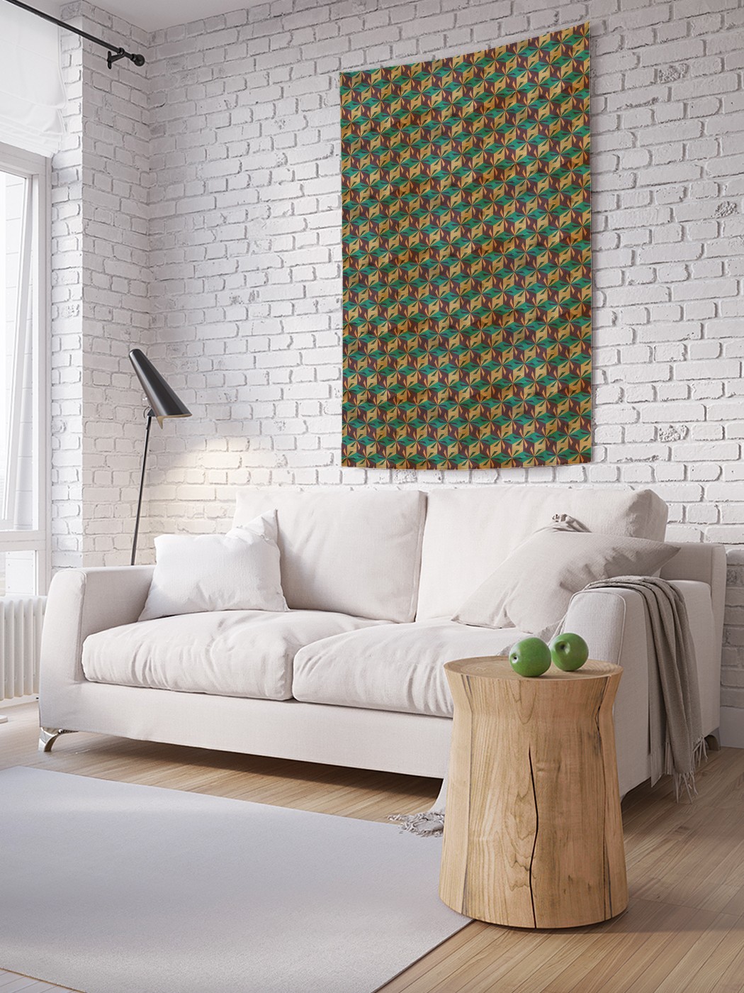 

Вертикальное фотопанно на стену JoyArty Винтажный кубизм 150x200 см, Винтажный кубизм