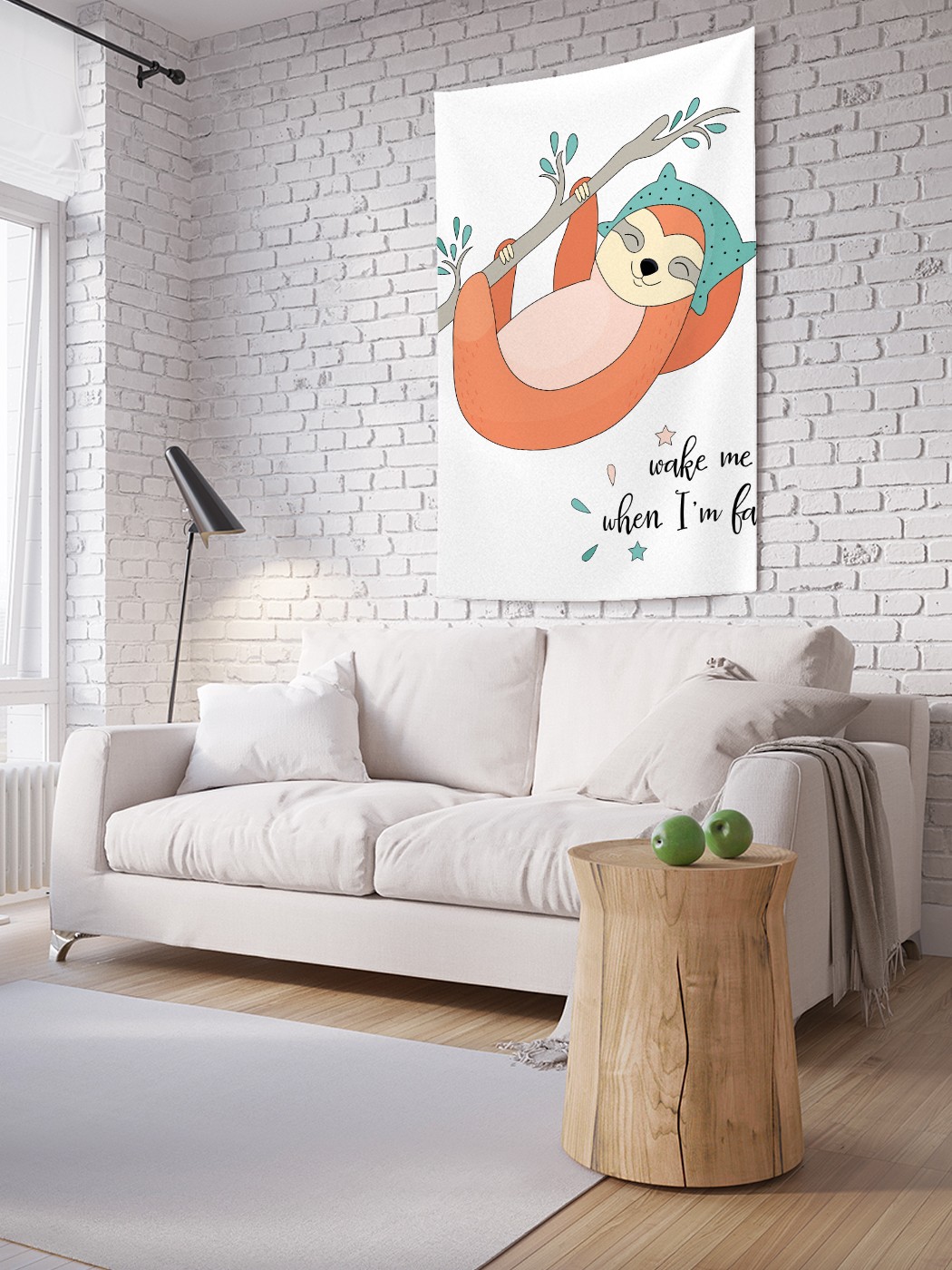 

Вертикальное фотопанно на стену JoyArty Разбуди меня 150x200 см, Разбуди меня
