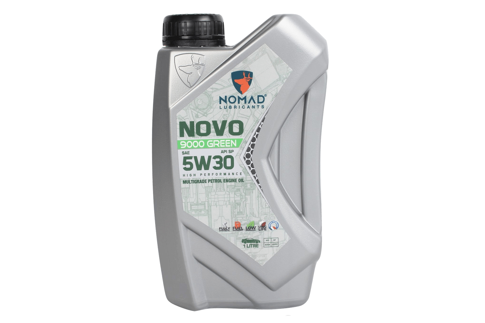 Моторное масло Nomad Novo 9000 Green 5W30 1л