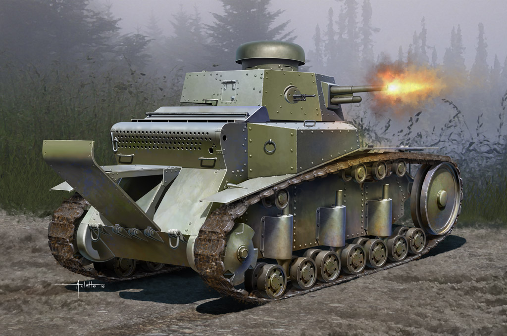 

Сборная модель HobbyBoss 1/35 T-18 Light tank mod.1930 83874