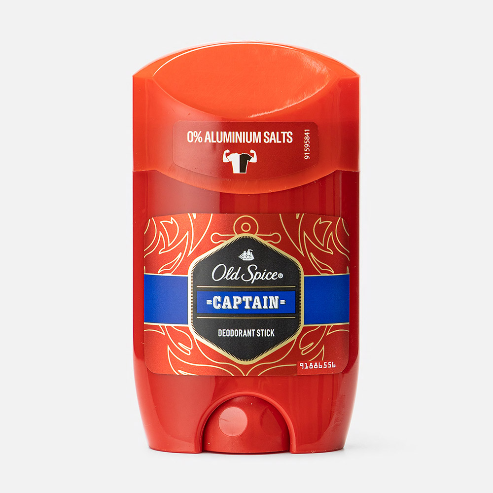 Дезодорант Old Spice Captain твердый, 48 часов, 50 мл old spice твердый дезодорант wolfthorn