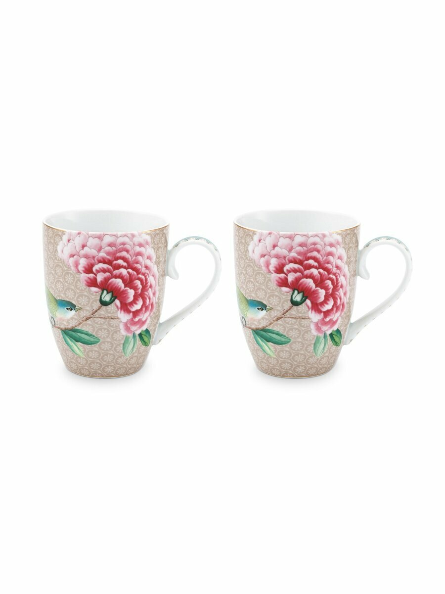 фото Набор из 2 кружек pip studio blushing birds, 350 мл ww.51.002.204