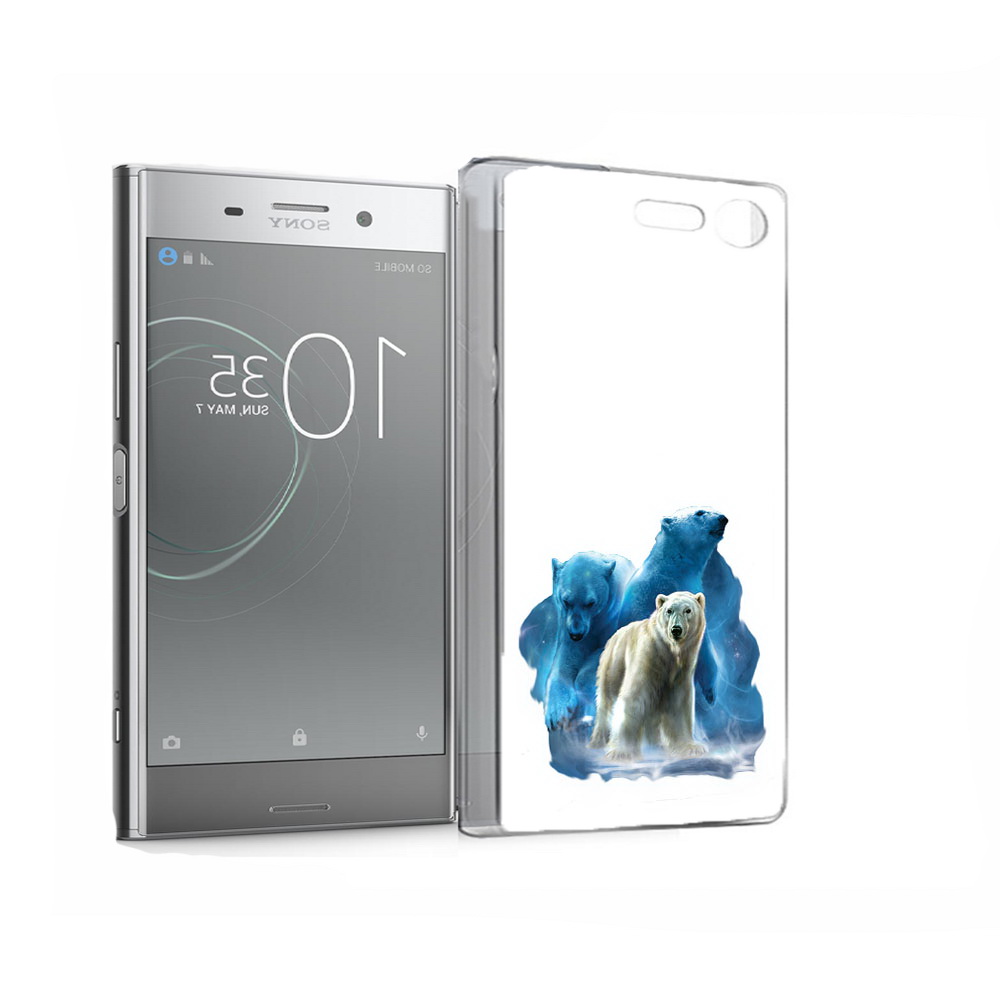 

Чехол MyPads Tocco для Sony Xperia XZ Premium полярный медведь (PT67145.226.549), Прозрачный, Tocco