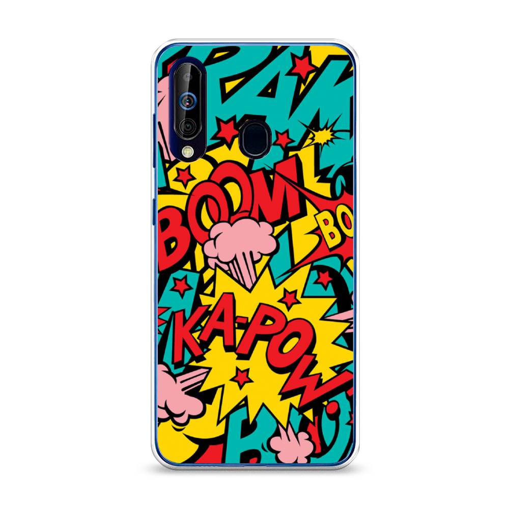 

Чехол Awog на Samsung Galaxy A60/M40 "Постер pop art", Разноцветный, 28250-9