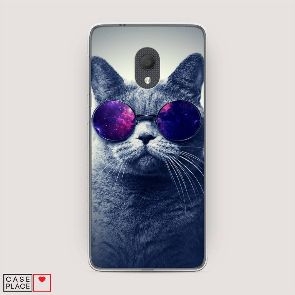 

Чехол Awog на Alcatel 1C 5003D (2019) / Алкатель 1C 5003D (2019) "Космический кот", 170650-1