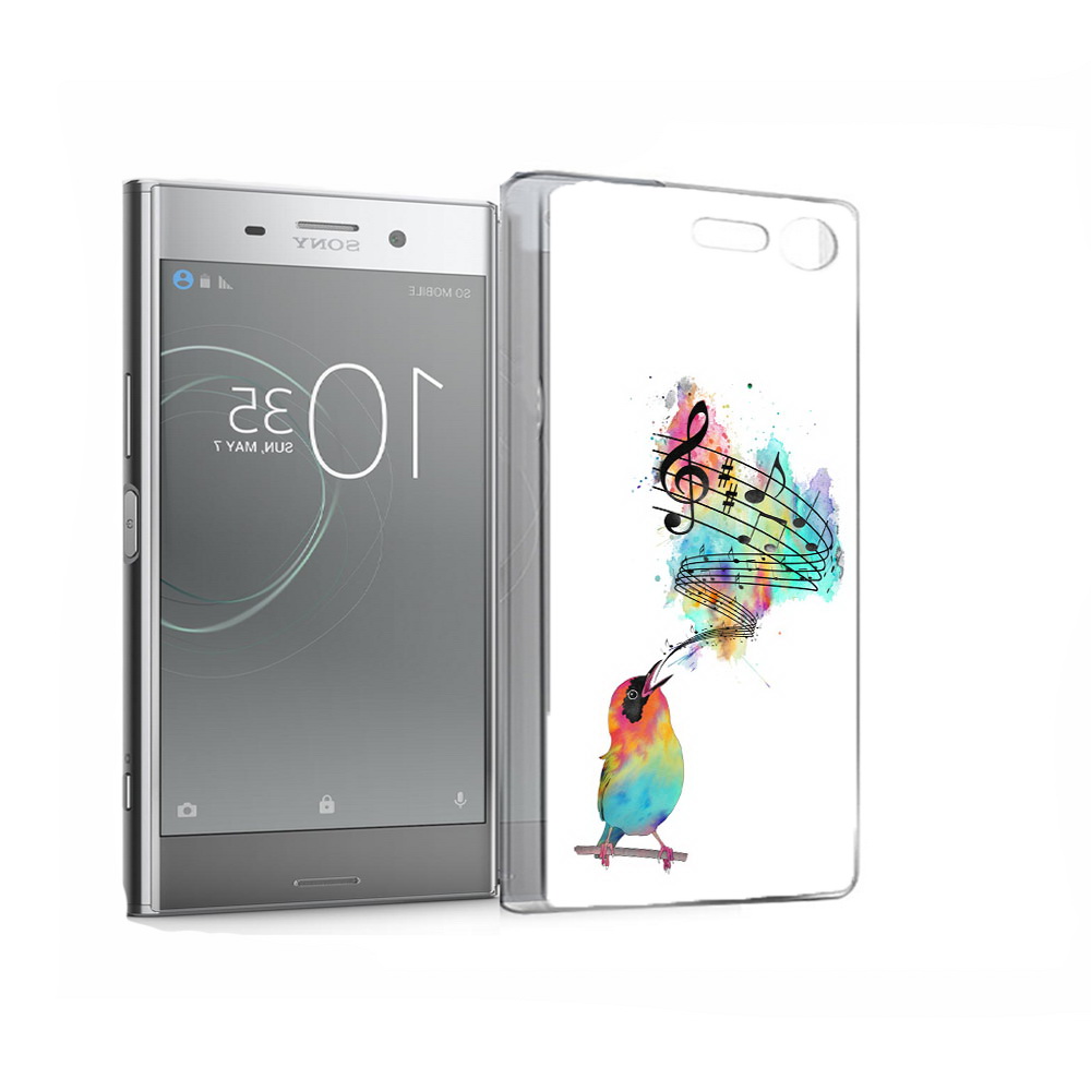 

Чехол MyPads Tocco для Sony Xperia XZ Premium певчая птичка (PT67145.226.536), Прозрачный, Tocco