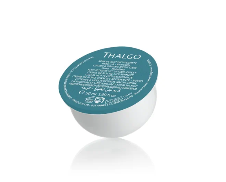 Подтягивающий и укрепляющий ночной крем Thalgo Silicium Lift (сменный блок) 50 мл thalgo крем для глаз подтягивающий и укрепляющий silicium lift eye cream