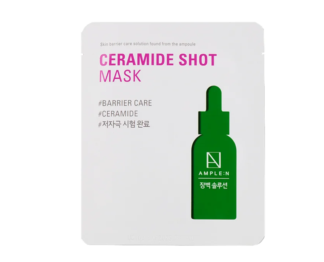 Маска Ample:n восстанавливающая с церамидами ceramide shot mask 25 мл