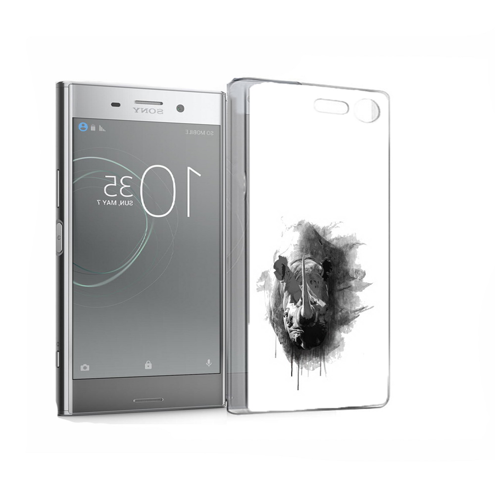 

Чехол MyPads Tocco для Sony Xperia XZ Premium носорог (PT67145.226.523), Прозрачный, Tocco