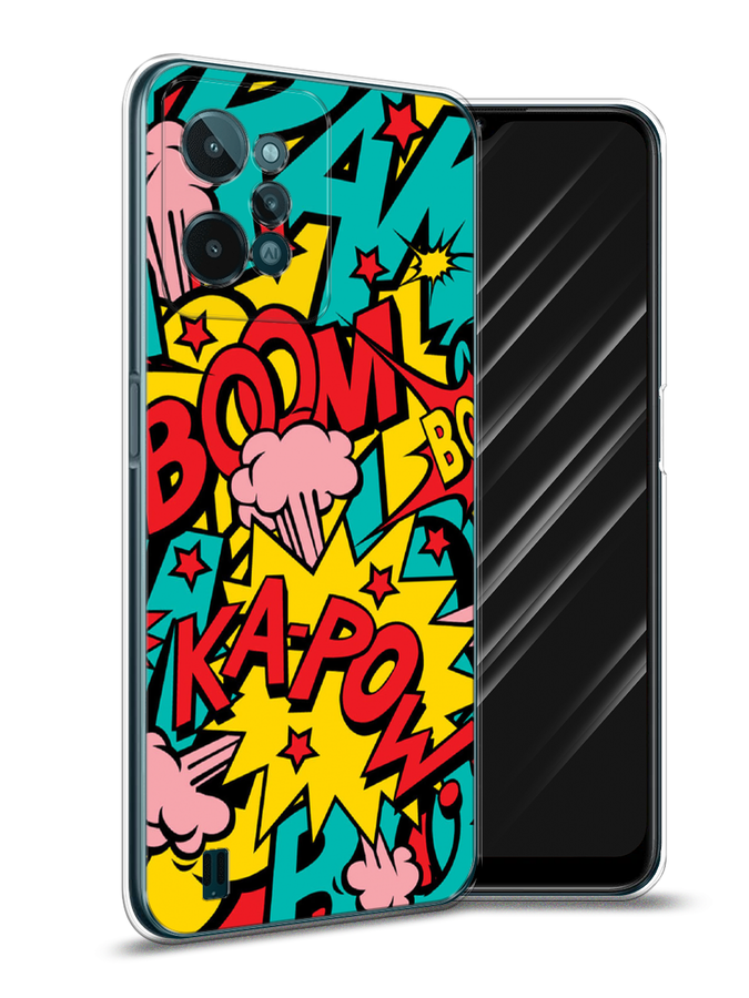 

Чехол Awog на Realme C31 "Постер pop art", Разноцветный, 259350-9