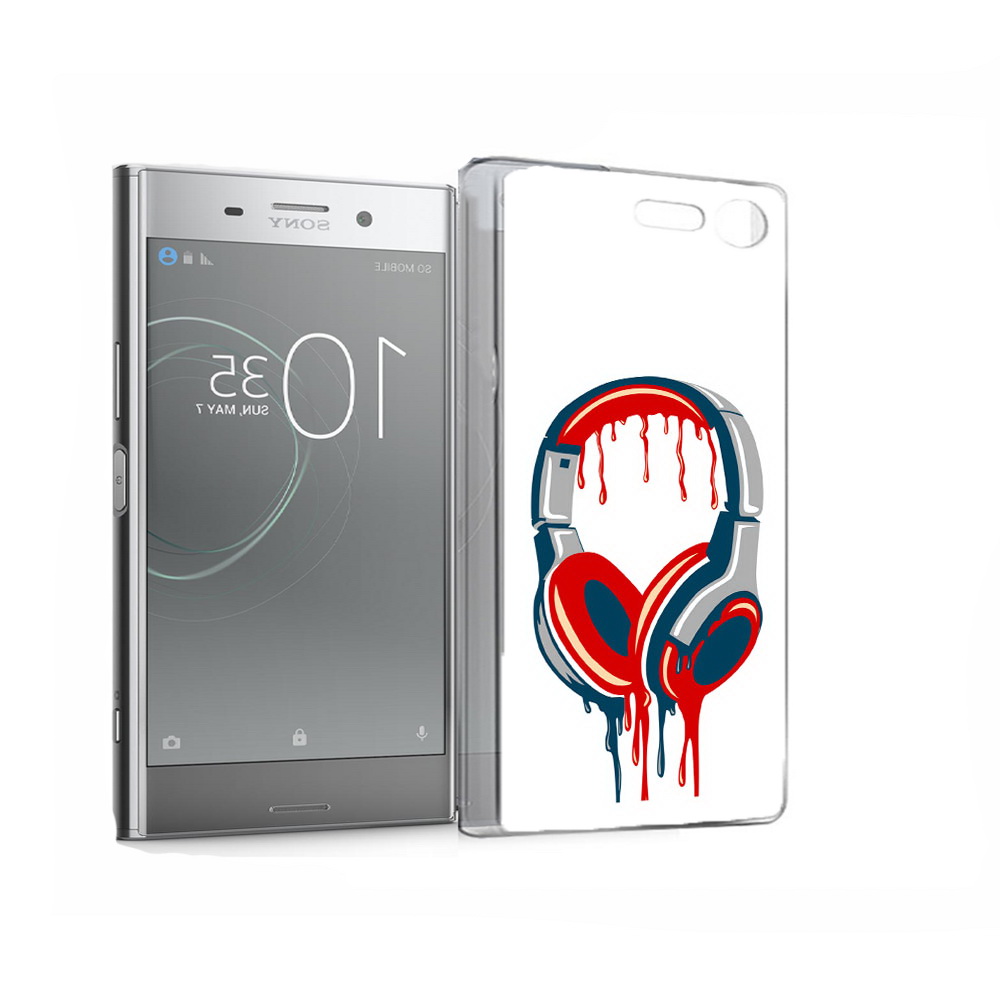

Чехол MyPads Tocco для Sony Xperia XZ Premium не делай громко (PT67145.226.517), Прозрачный, Tocco