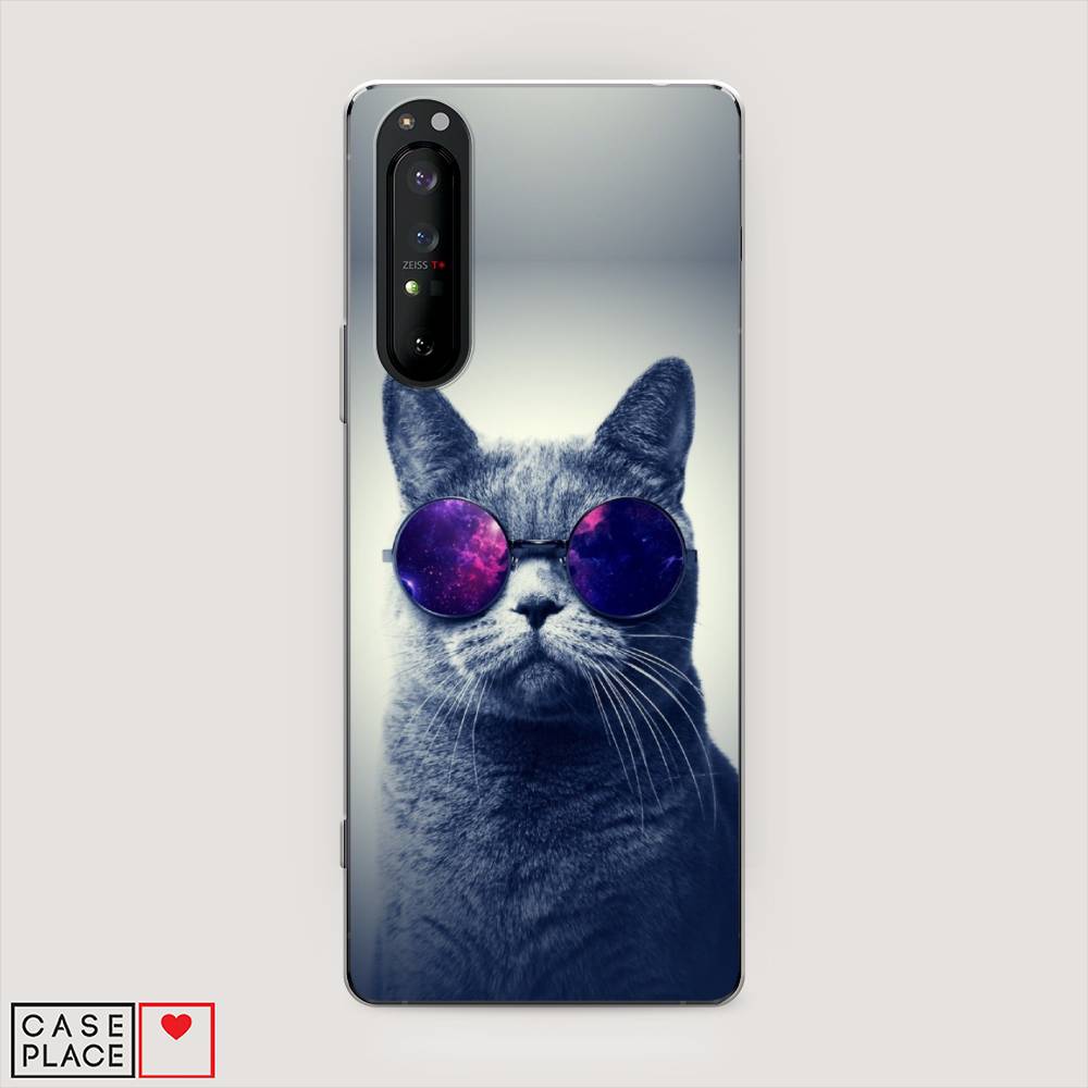 

Чехол Awog на Sony Xperia 1 II "Космический кот", Разноцветный, 54550-1