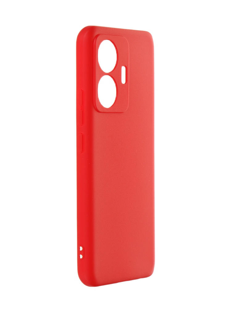 фото Чехол df для vivo t1 silicone red vcase-09 df-group