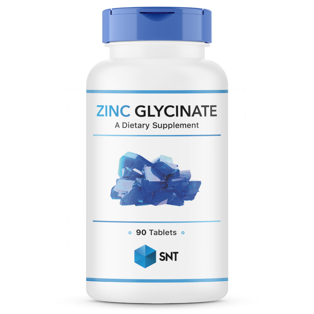 

Цинк глицинат SNT Zinc Glycinate 90 таблеток, Zinc Glycinate