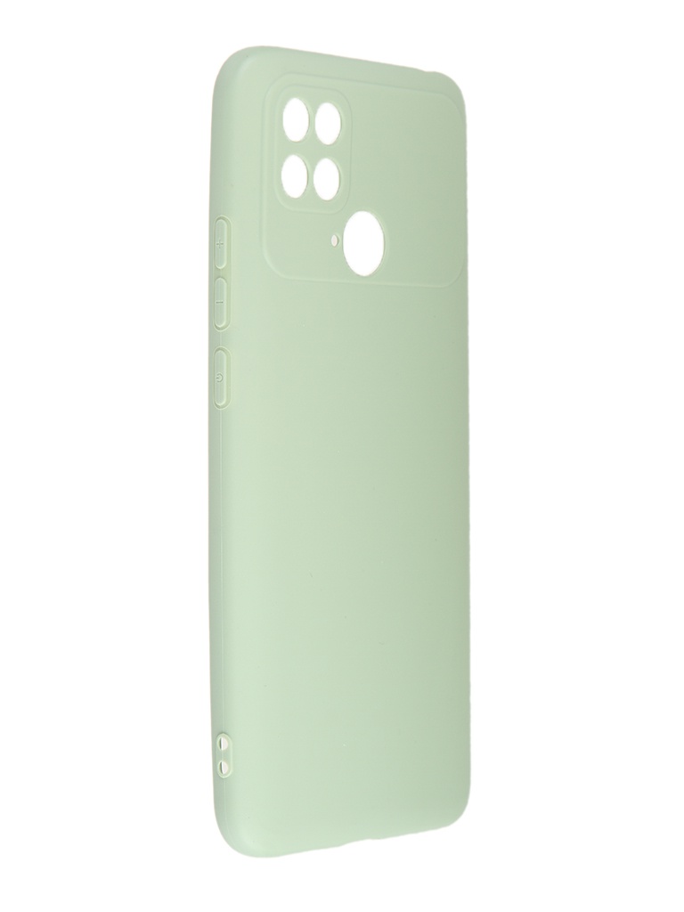 

Чехол DF для Poco C40 Silicone Light Green poCase-08, Зеленый, Poco C40