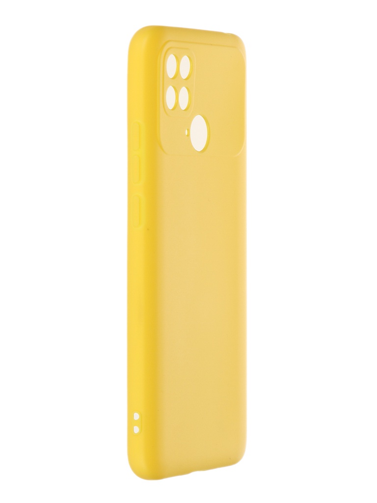 фото Чехол df для poco c40 silicone yellow pocase-08 df-group