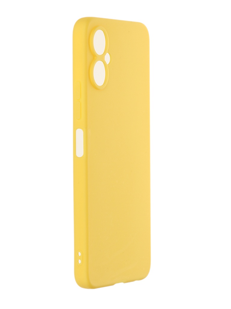 фото Чехол df для tecno spark 9 pro silicone yellow tcase-11 df-group