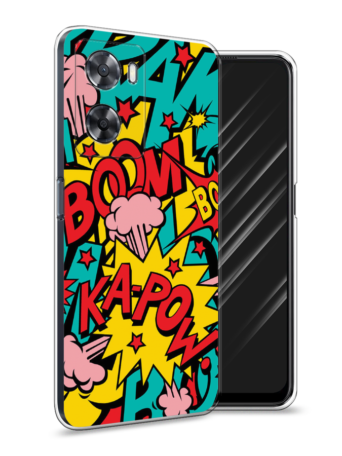 

Чехол Awog на Oppo A57 4G/A77 4G/A77s 4G/A57s "Постер pop art", Разноцветный, 2510350-9