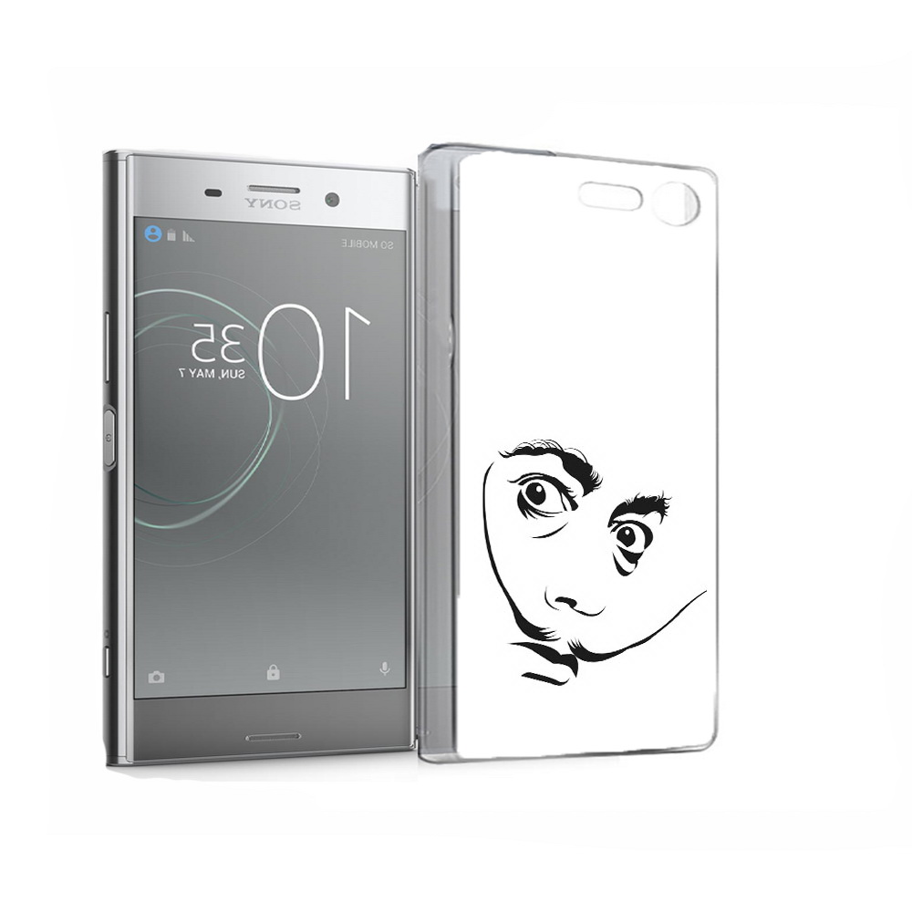 

Чехол MyPads Tocco для Sony Xperia XZ Premium мужчина с длинными усами (PT67145.226.487), Прозрачный, Tocco