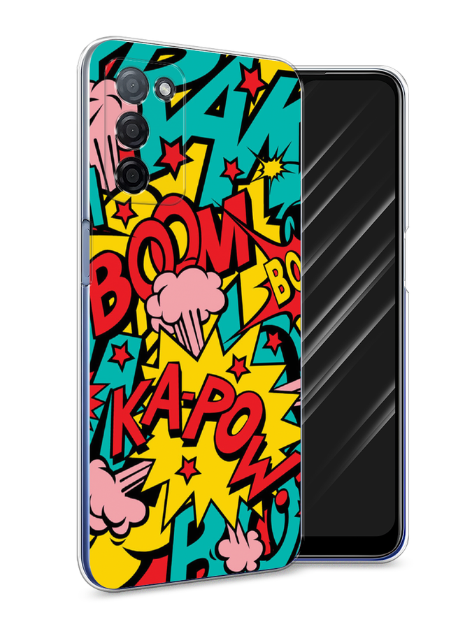 

Чехол Awog на Oppo A55s 5G "Постер pop art", Разноцветный, 2510150-9