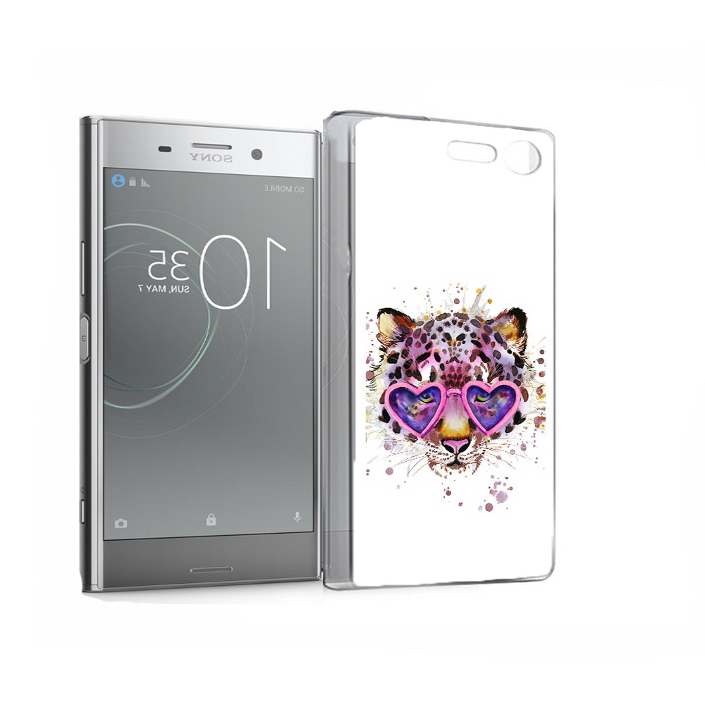 

Чехол MyPads Tocco для Sony Xperia XZ Premium модный леопард (PT67145.226.480), Прозрачный, Tocco