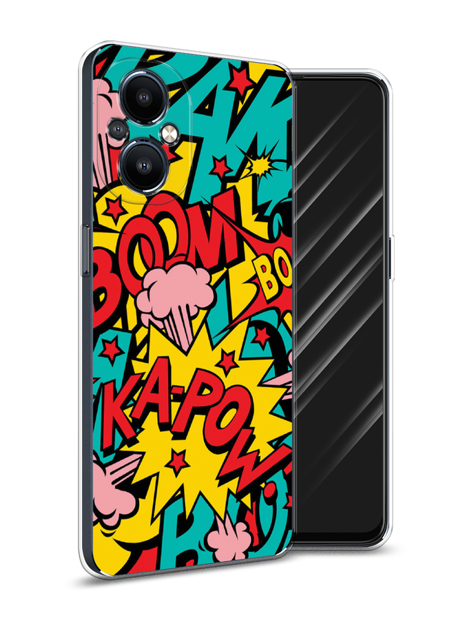 

Чехол Awog на OnePlus Nord N20 5G / ВанПлас Норд N20 5G "Постер pop art", Разноцветный, 152550-9