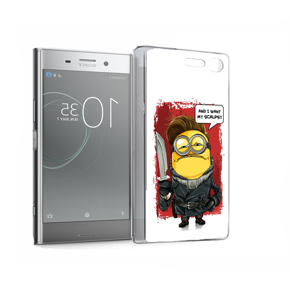 

Чехол MyPads Tocco для Sony Xperia XZ Premium миньон убийца (PT67145.226.477), Прозрачный, Tocco