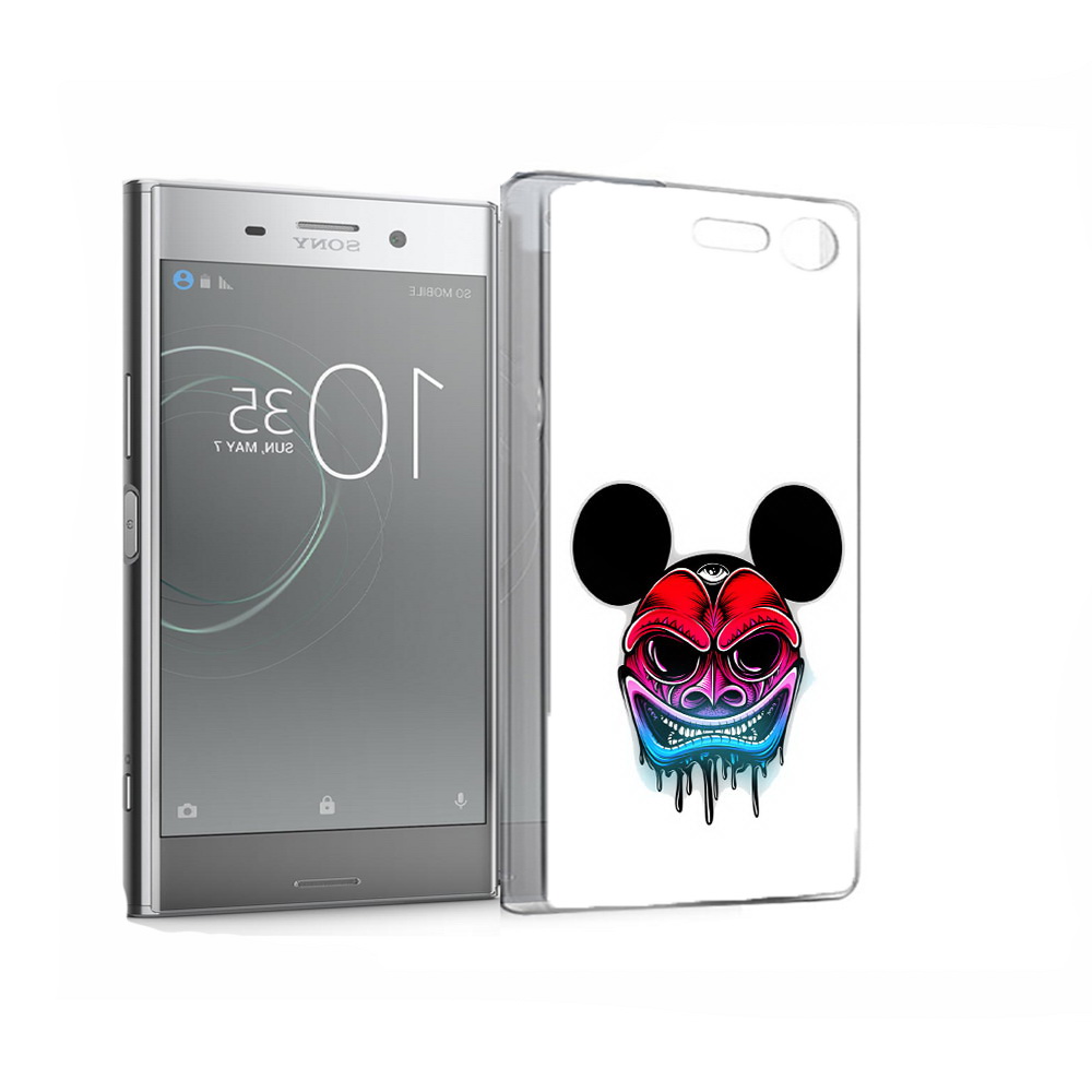 

Чехол MyPads Tocco для Sony Xperia XZ Premium микки в маске (PT67145.226.473), Прозрачный, Tocco