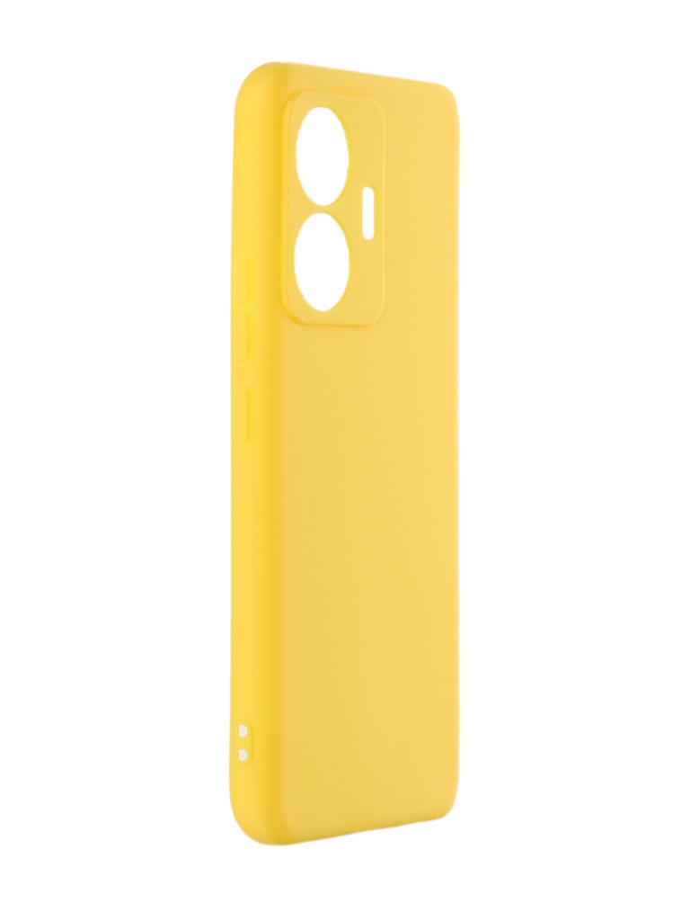 фото Чехол df для vivo t1 silicone yellow vcase-09 df-group