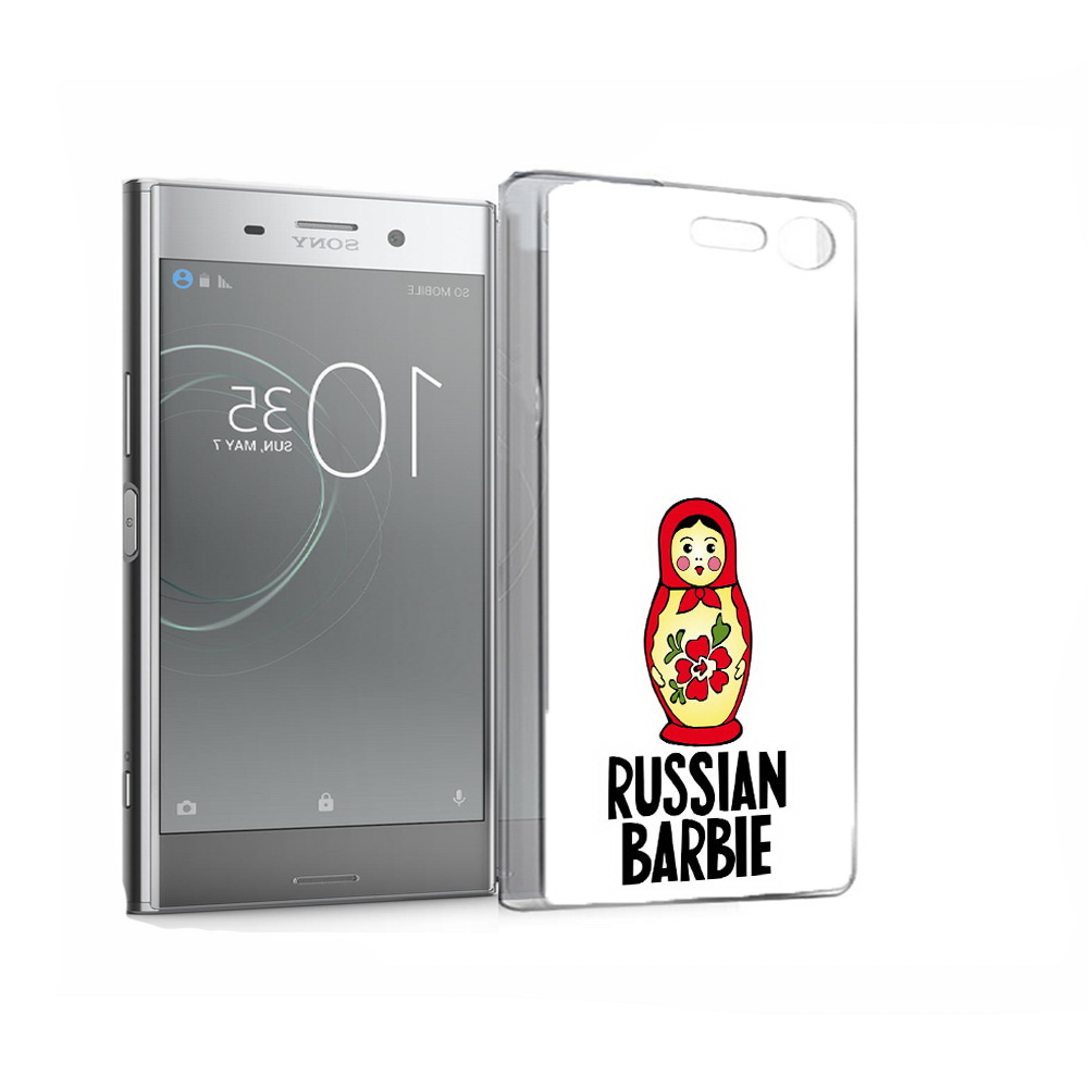 

Чехол MyPads Tocco для Sony Xperia XZ Premium матрешка (PT67145.226.459), Прозрачный, Tocco