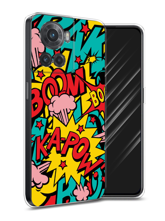 

Чехол Awog на OnePlus 10R / ВанПлас 10R "Постер pop art", Разноцветный, 152950-9