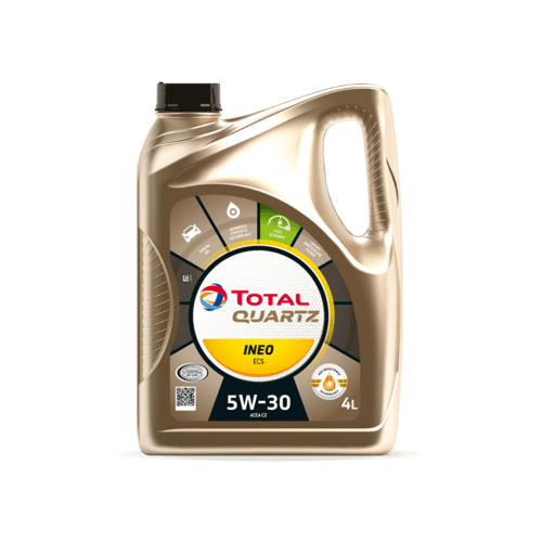 фото Моторное масло total quartz ineo ecs 5w-30 синтетическое 4 л