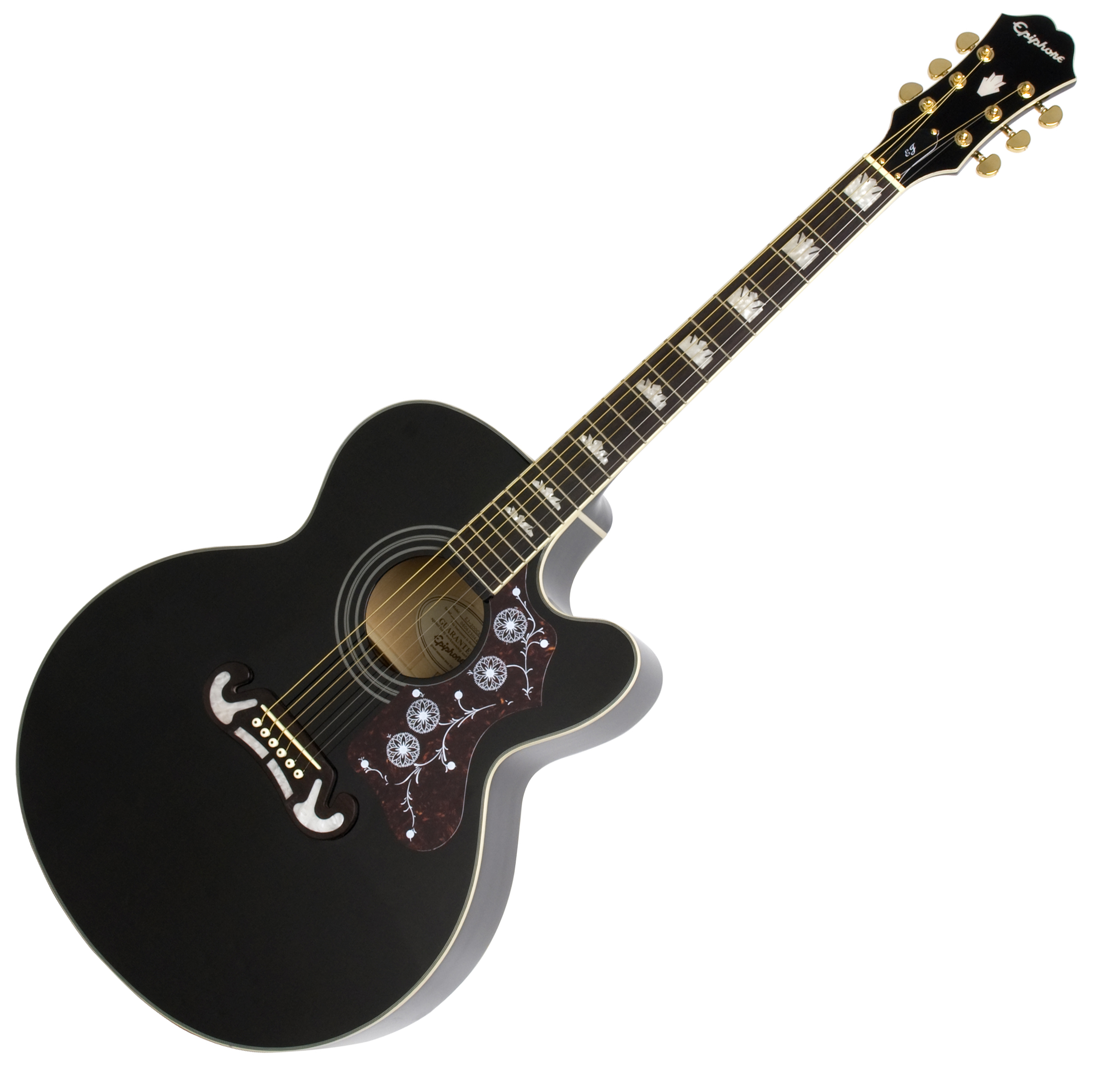 Электроакустическая гитара Epiphone J-200 EC Studio Black