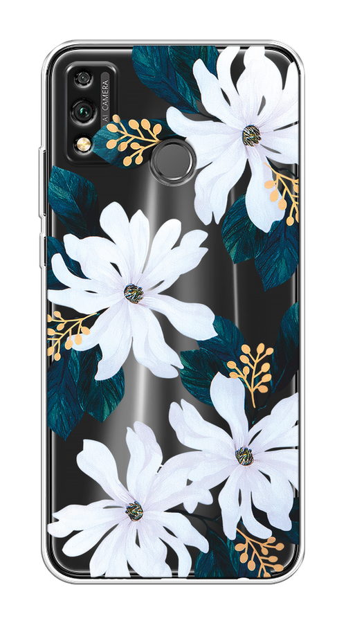 

Чехол на Honor 9X Lite "Delilah Flower", Зеленый;белый, 6104250-1