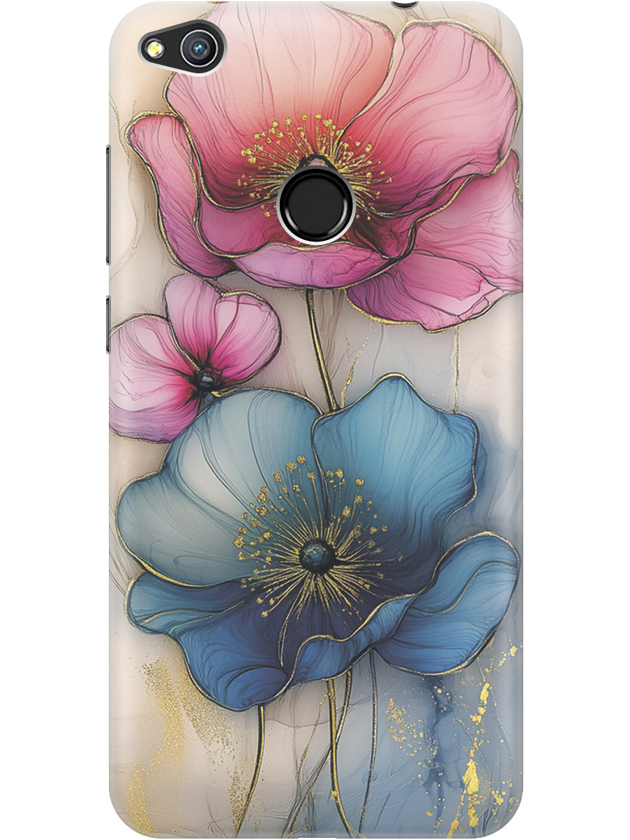 

Силиконовый чехол на Honor 8 Lite, Huawei P8 Lite (2017) с принтом 856876, Прозрачный;голубой;розовый, 714714523