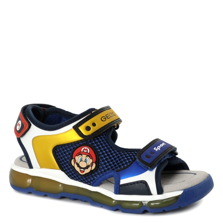 фото Сандалии geox j sandal android boy j250qa цв.темно-синий р.37