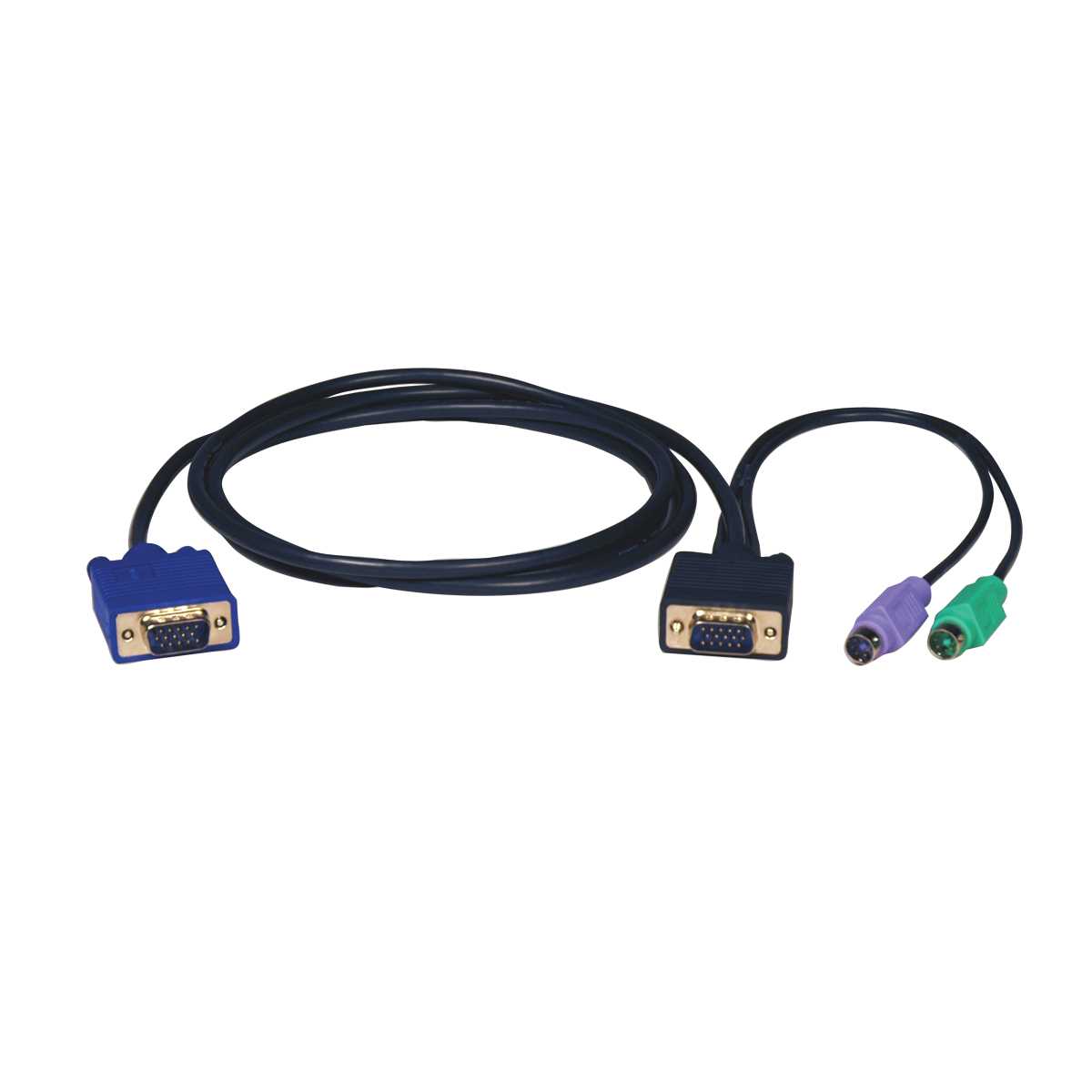 фото Кабель tripp lite ps/2 (3-in-1) cable kit for kvm switch b004-008, 6-ft.