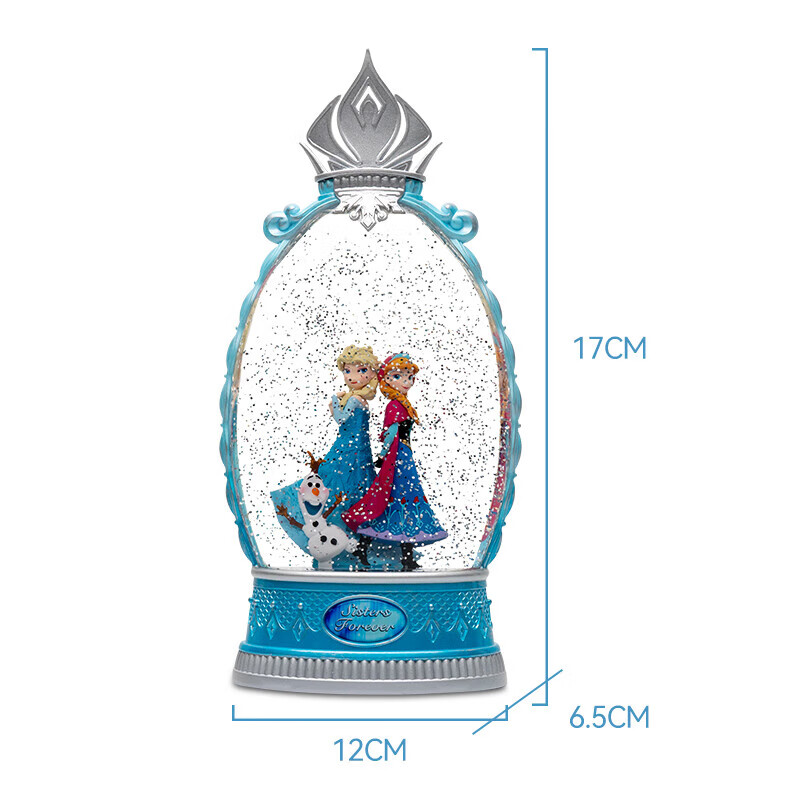 

Новогодний сувенир Disney шар музыкальный frozen, Прозрачный