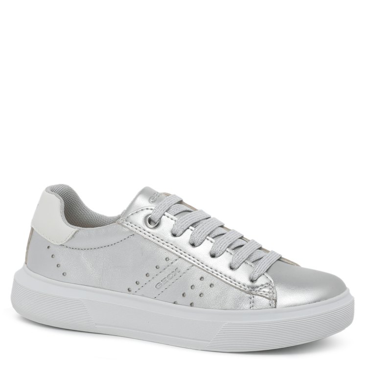 

Кеды GEOX J NETTUNO GIRL J25GCA цв.серебряный р.35, J NETTUNO GIRL