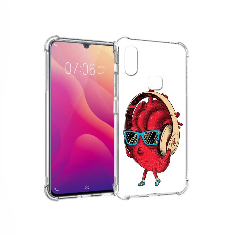 

Чехол MyPads Tocco для Vivo V11i слушай сердце (PT119353.424.609), Прозрачный, Tocco