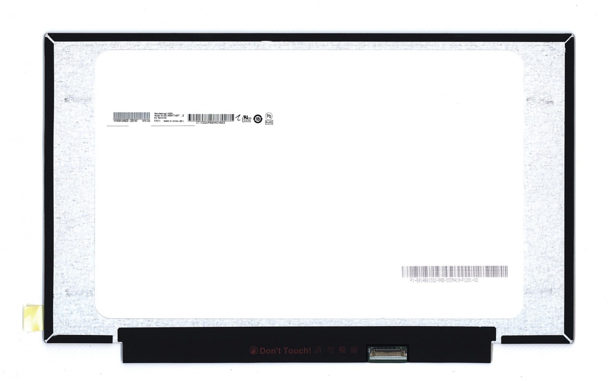 

Матрица OEM для ноутбука B140XTN07.3 (100173677V), совместимая с p/n: B140XTN07.3