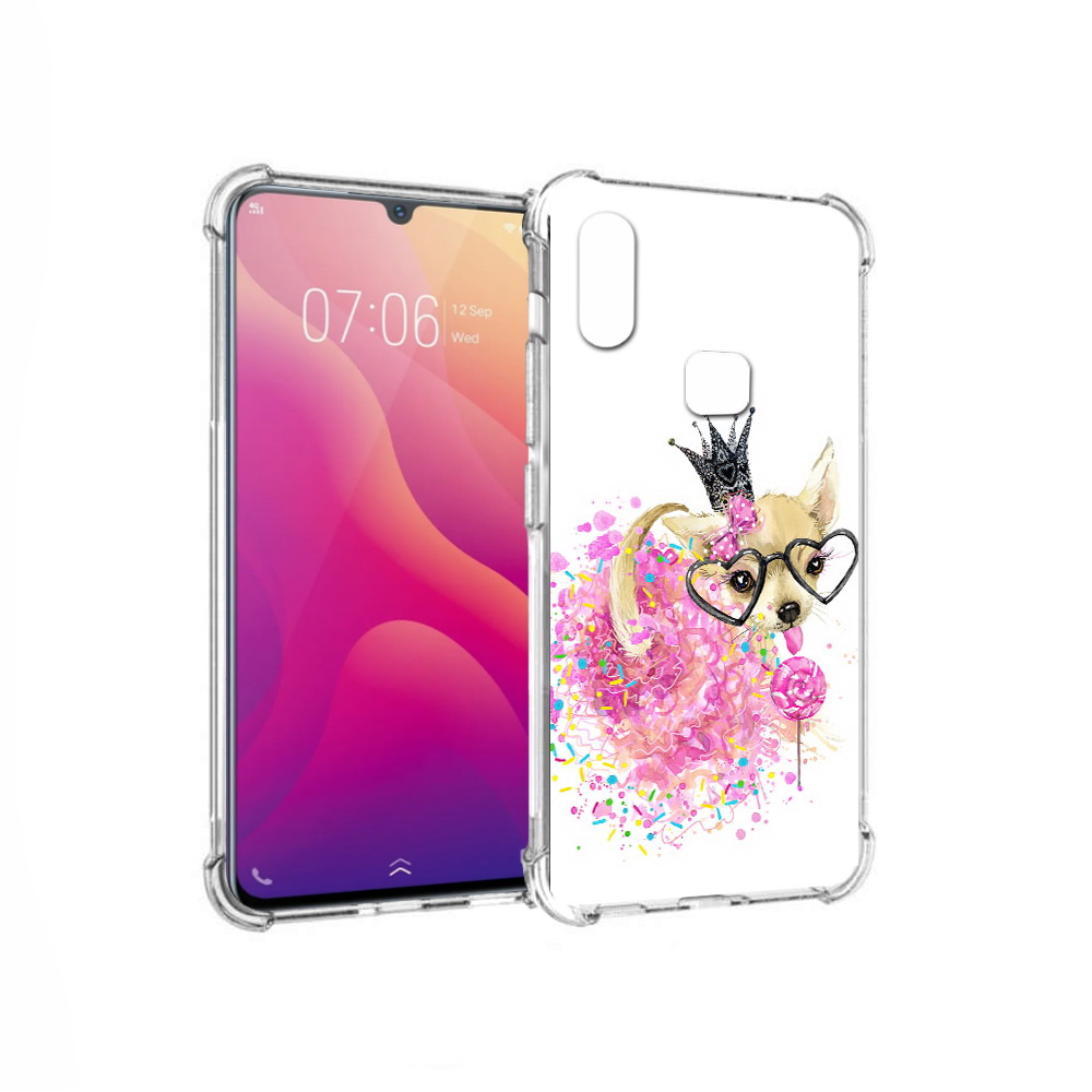

Чехол MyPads Tocco для Vivo V11i сладкая принцесса (PT119353.424.606), Прозрачный, Tocco