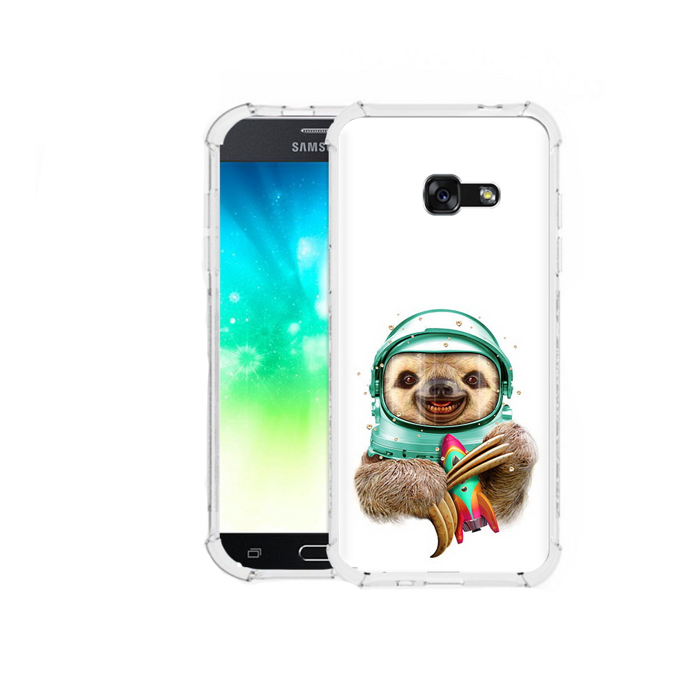 

Чехол MyPads Tocco для Samsung Galaxy A3 (2016) Ленивец астронавт, Прозрачный, Tocco