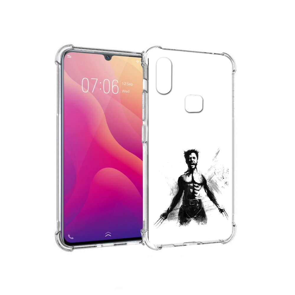 

Чехол MyPads Tocco для Vivo V11i росомаха (PT119353.424.587), Прозрачный, Tocco