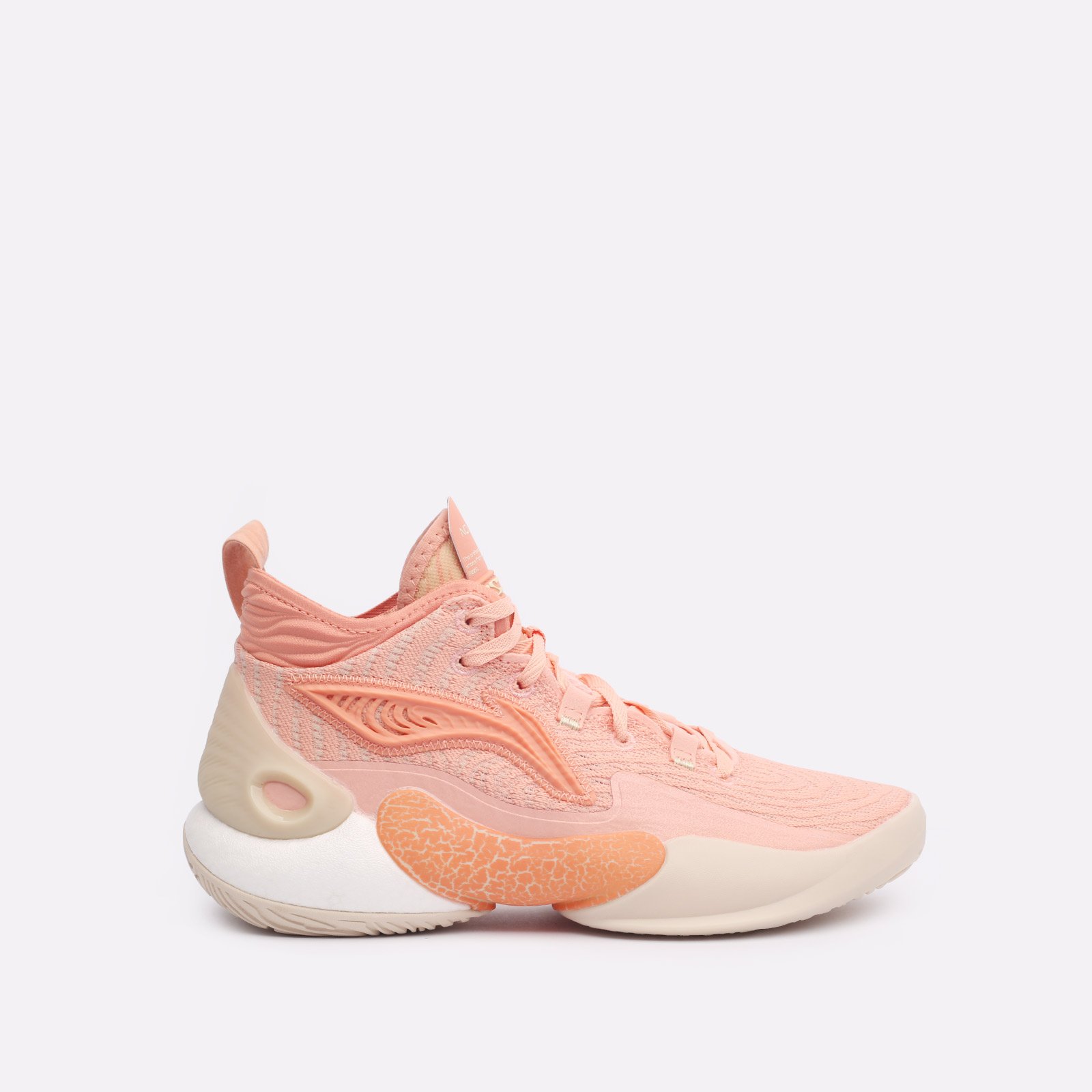 

Кроссовки мужские Li-Ning Yushuai XVIII оранжевые 7.5 US, Оранжевый, Yushuai XVIII