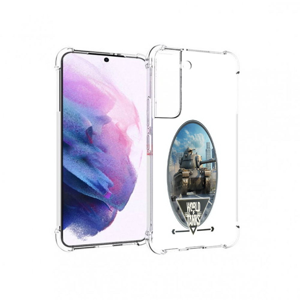

Чехол MyPads Tocco для Samsung Galaxy S22 игра с танками (PT194926.508.375), Прозрачный, Tocco