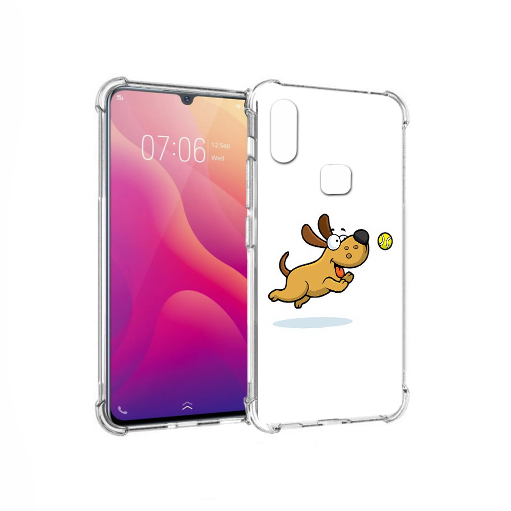 

Чехол MyPads Tocco для Vivo V11i пёсик (PT119353.424.563), Прозрачный, Tocco