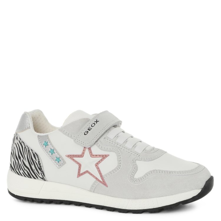 

Кроссовки GEOX J ALBEN GIRL J16AQA цв.белый р.37, J ALBEN GIRL