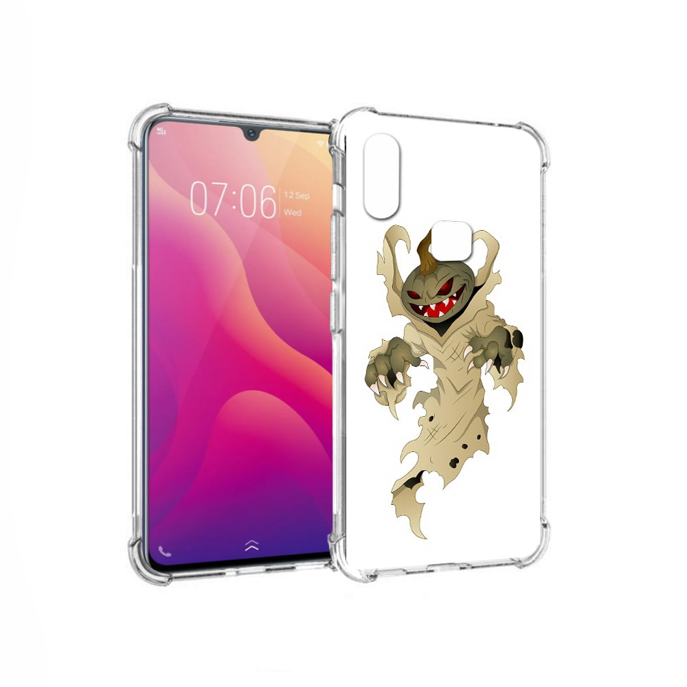 

Чехол MyPads Tocco для Vivo V11i призрак хэллоуина (PT119353.424.555), Прозрачный, Tocco