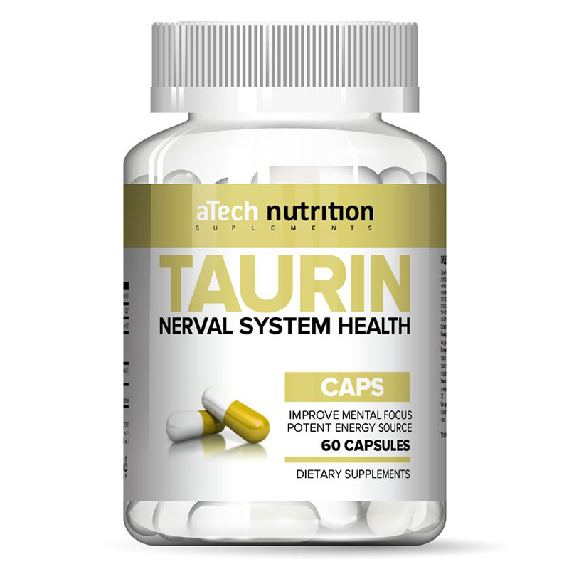 Таурин aTech Nutrition TAURIN, 60 капсул